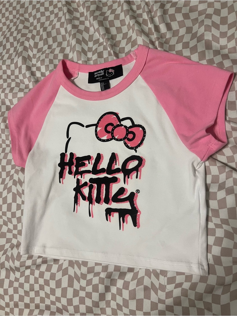 Forever 21 x Hello Kitty And Friends baby tee